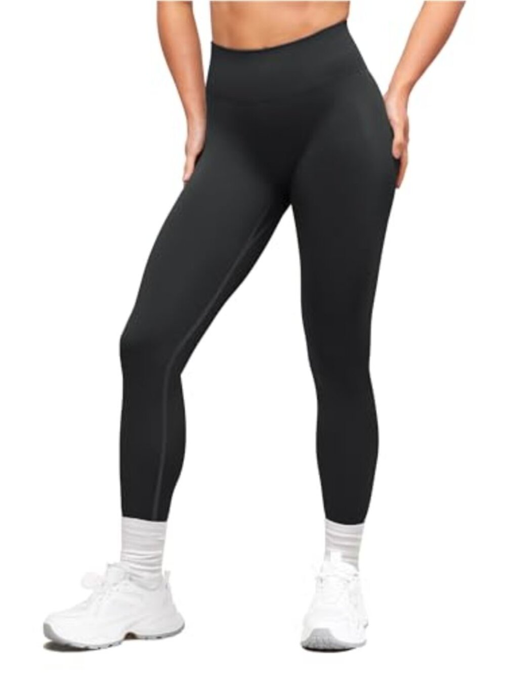 Tallemon Women's Seamless High Waist Leggings 32-36 Inseam Tummy Control